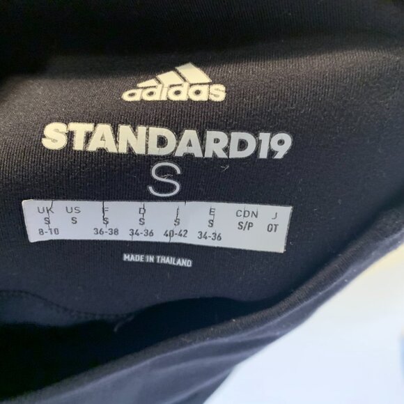 Adidas Believe This Hi Rise Tights Women's Size S 3 Stripes 7/8 Black DH5862 - Picture 6 of 9